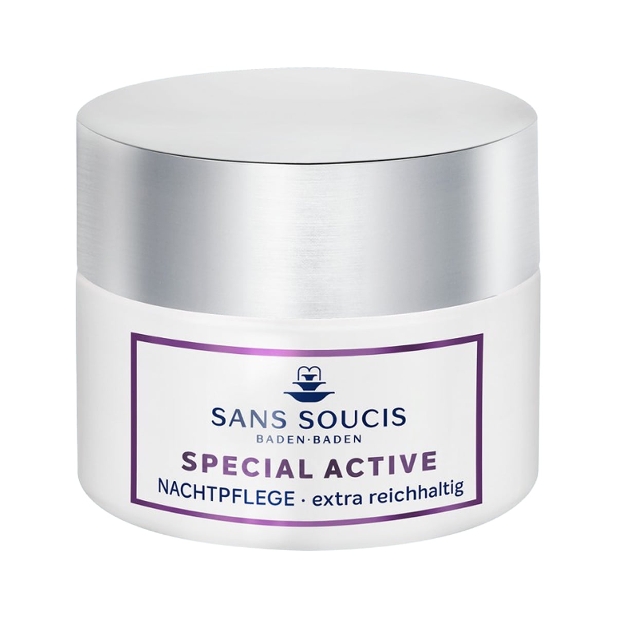 Нічний насичений крем Sans Soucis Special Active для дуже сухої шкіри обличчя, 50 мл